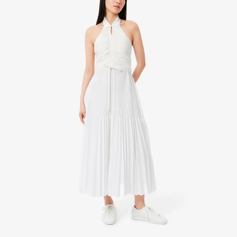 LACOSTE Pleated Sleeveless Polo Dress-2