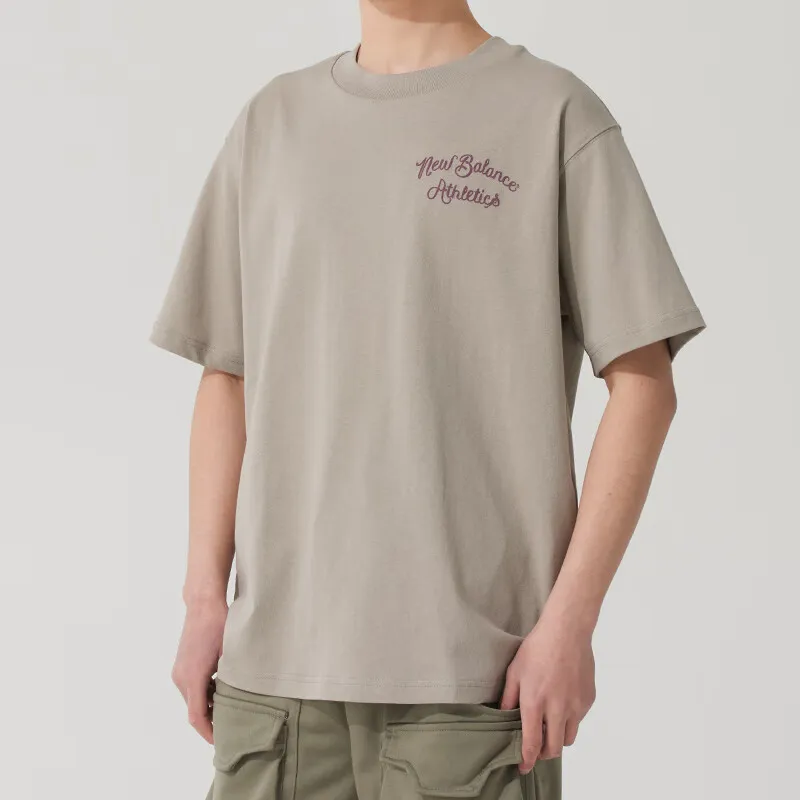 New Balance T Shirt Men's Khaki-2