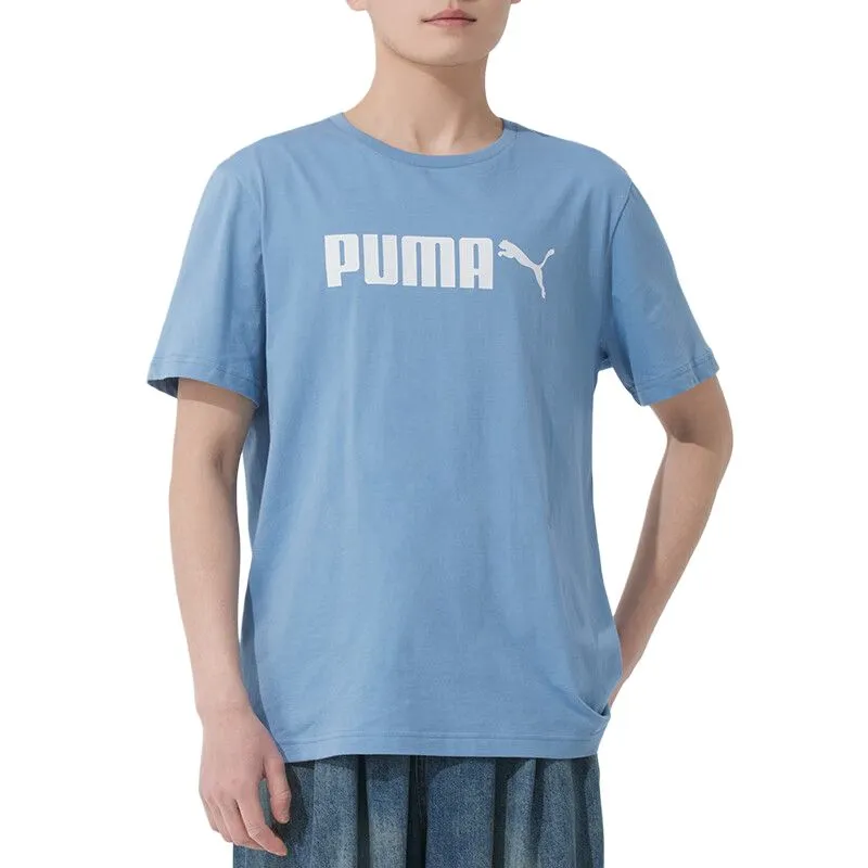 PUMA ESS SS25 T Shirt Men's Blue-1