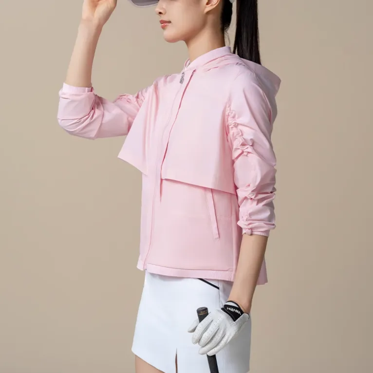 HONMA SS25 Jacket Women's Sweet Pink-4