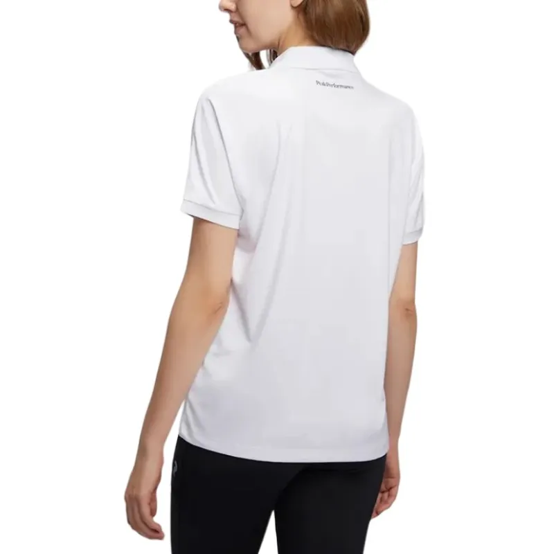 PEAK PERFORMANCE Polo Shirt Women's White-5