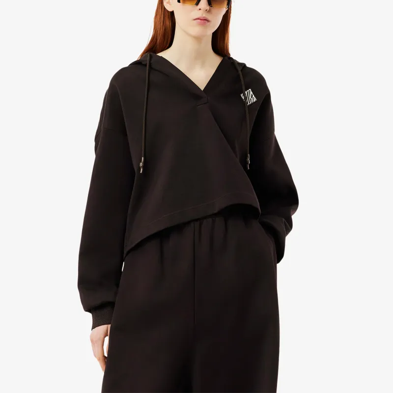 LACOSTE Logo patch Hoodie-2