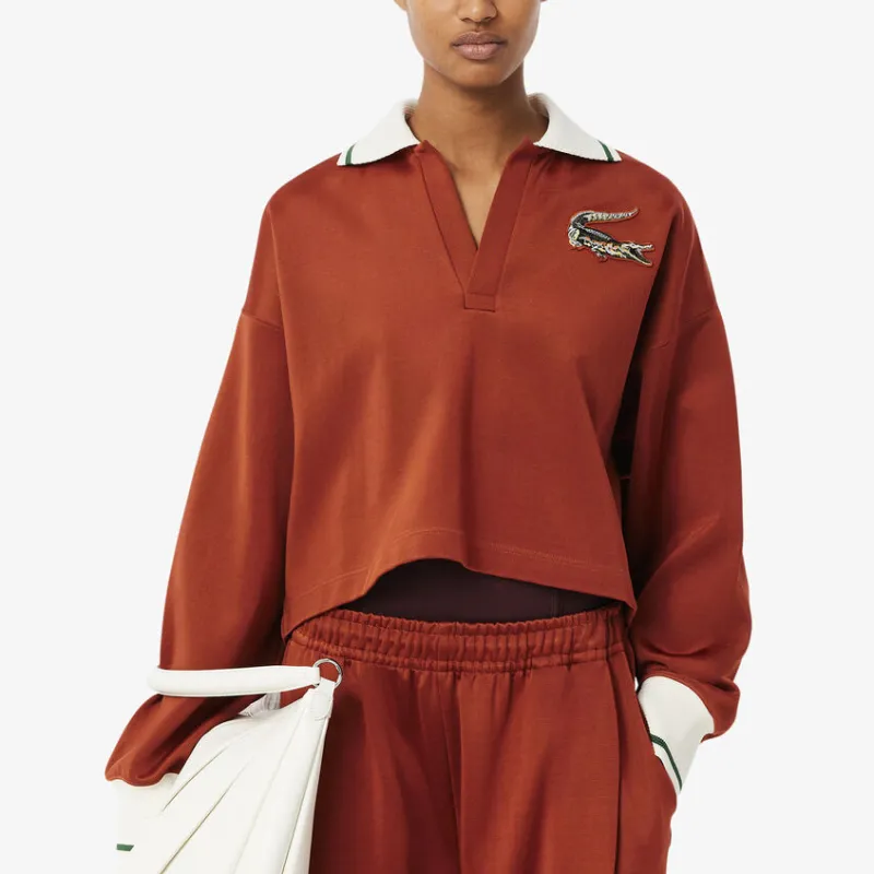 LACOSTE Embroidered logo Polo Sweater-2