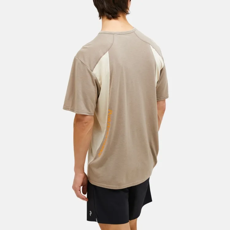 PEAK PERFORMANCE SSS25 T Shirt Men's Sand/Light Sand-3
