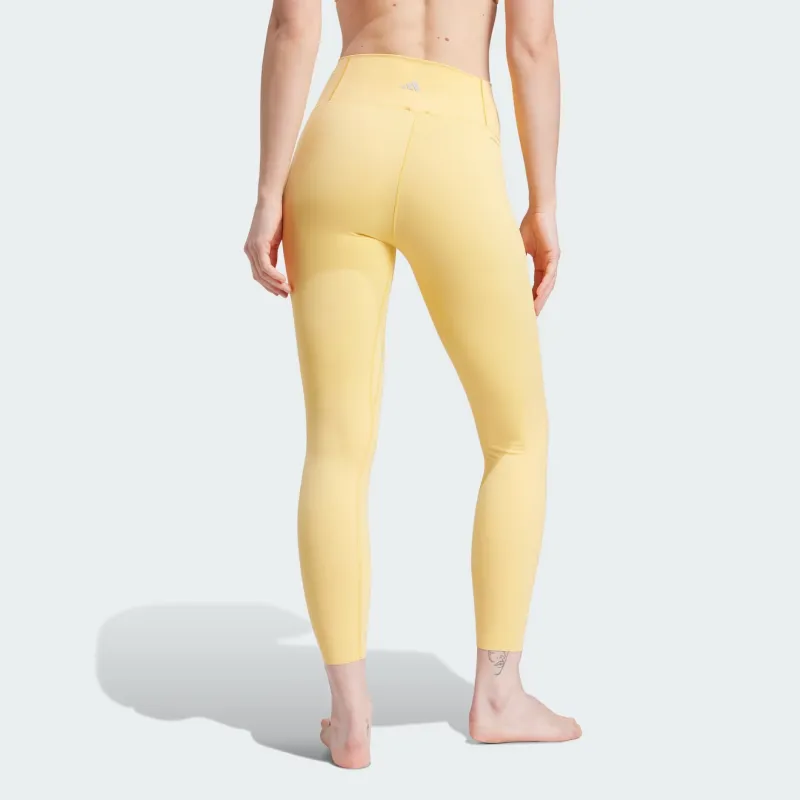 Adidas AEROREADY Sports Pants Women's Light Yellow-2