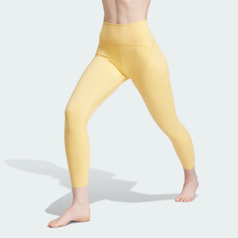 Adidas AEROREADY Sports Pants Women's Light Yellow-1