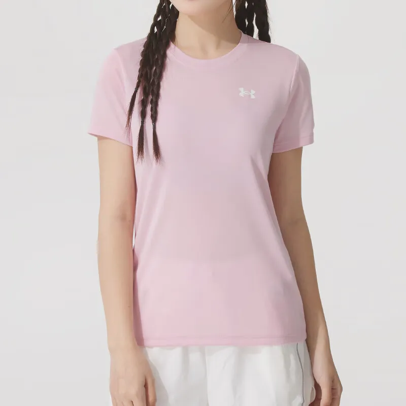 Under Armour SS25 T Shirt Women's Pink-1