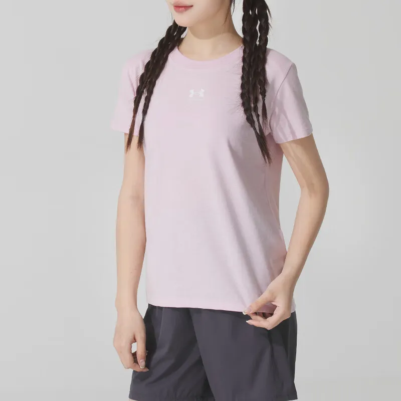 Under Armour SS25 T Shirt Women's Pink-3