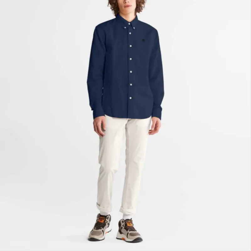 Timberland Shirt Men's Denim Blue-2