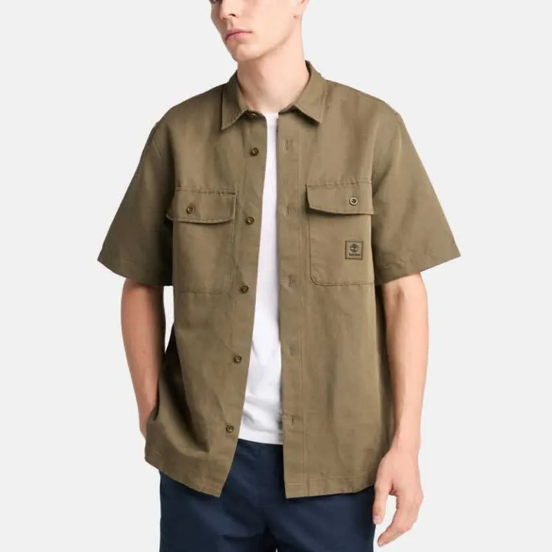 Timberland Shirts Men Khaki-1