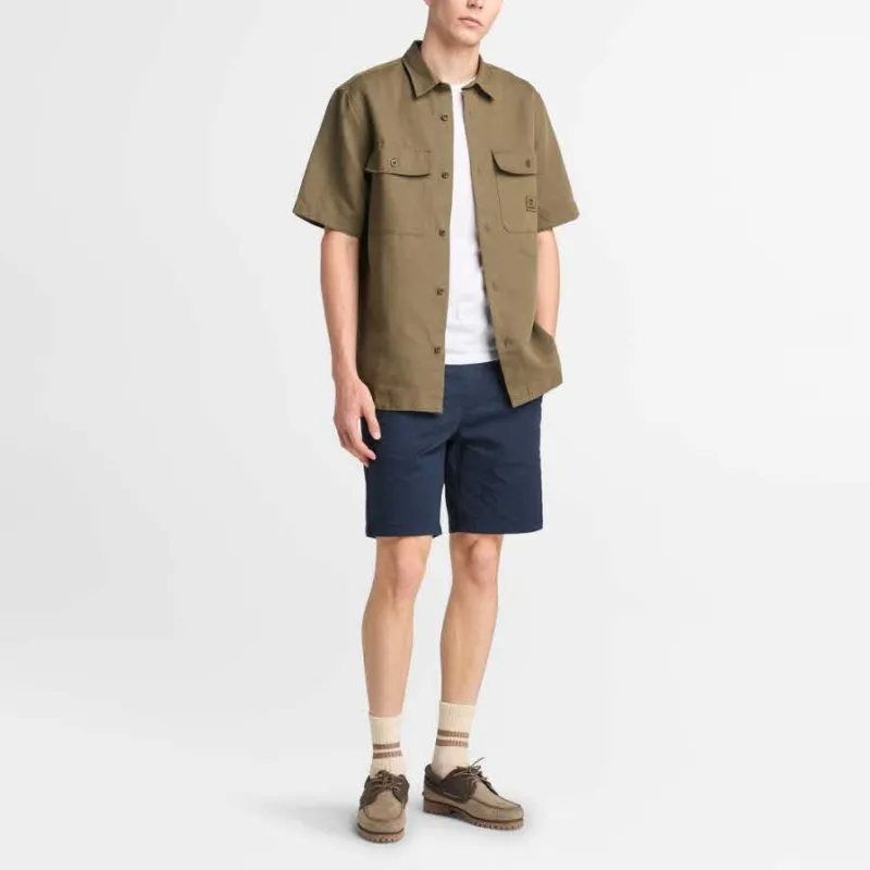 Timberland Shirts Men Khaki-2