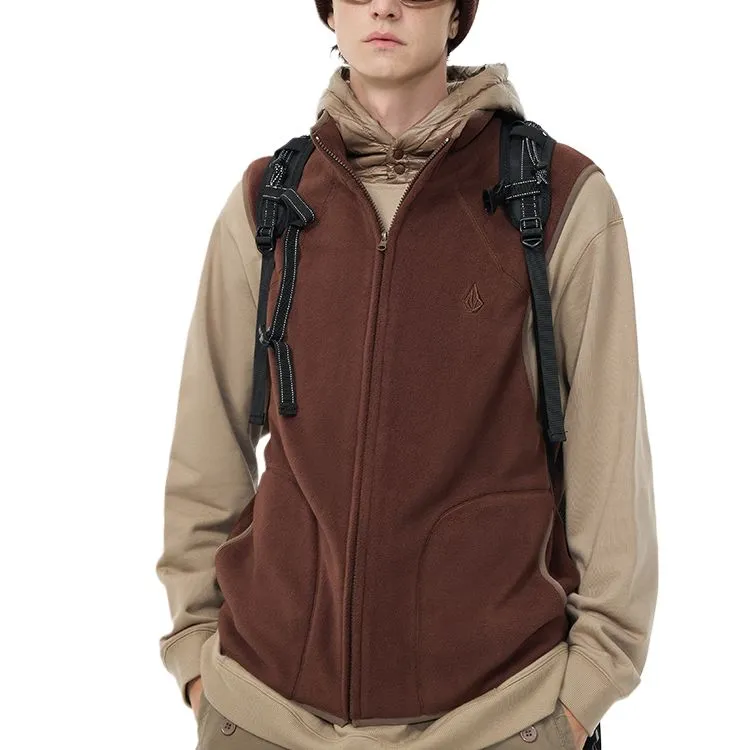 VOLCOM Vests Unisex Coffee-1