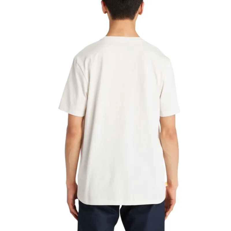 Timberland T Shirts Men White-1