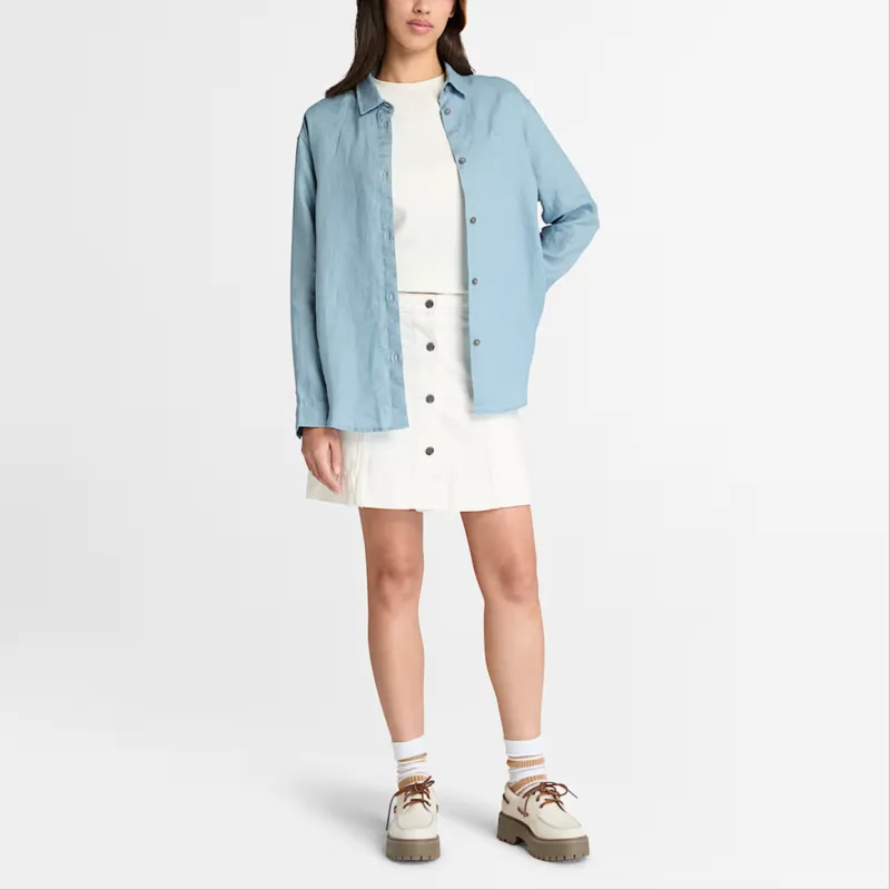 Timberland Shirts Women's Light Blue-2