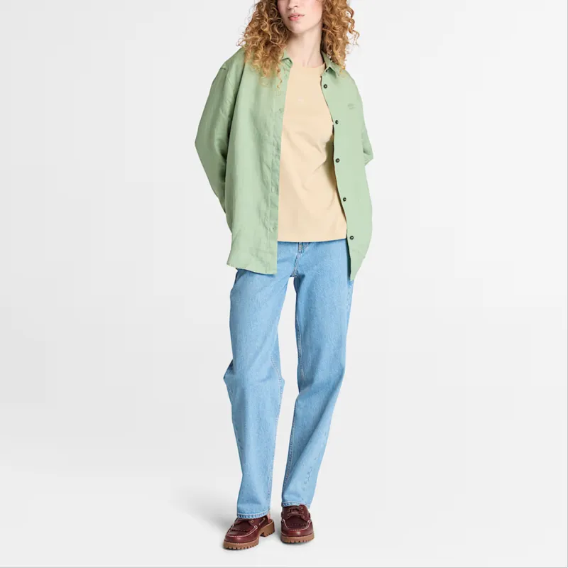Timberland Shirts Women's Green-2