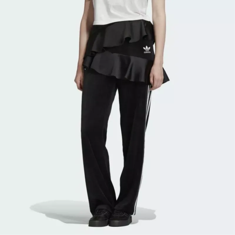 Adidas Originals J KOO Fashion Comfy Track Casual Pants Women's Black-2