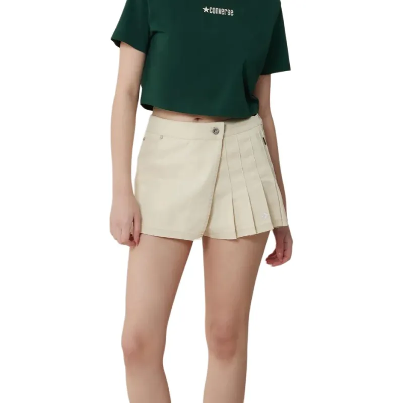 Converse Denim Shorts Women's White-2