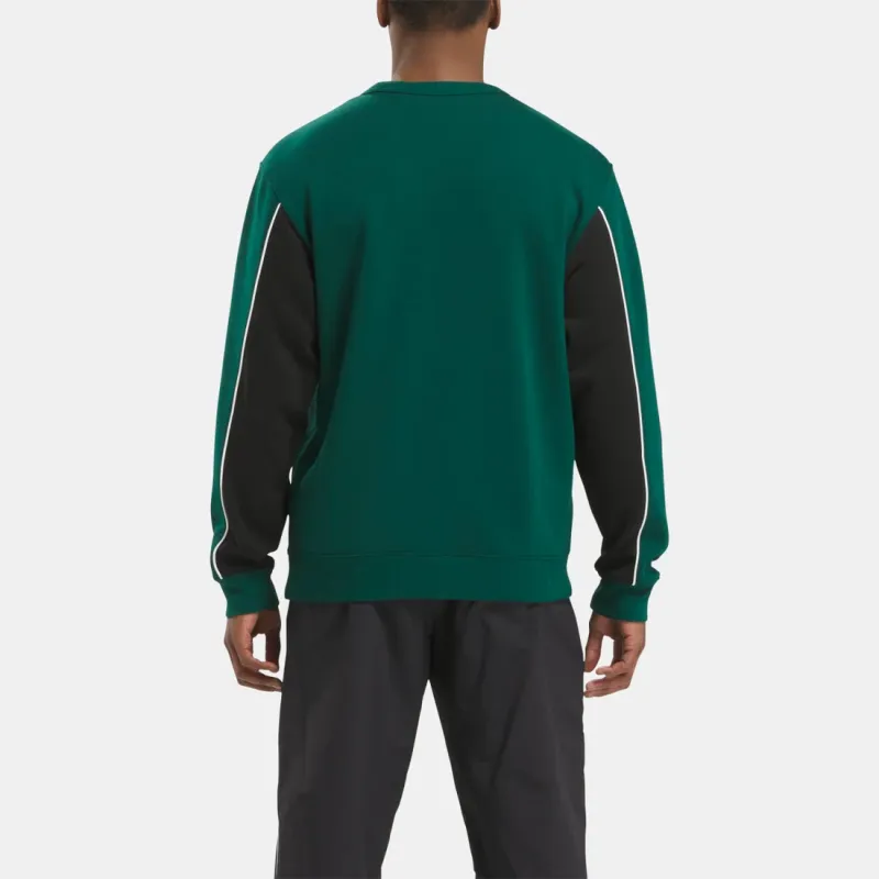 Reebok Tradition CL TEAM CREW Sweatshirt Men's University Green-3