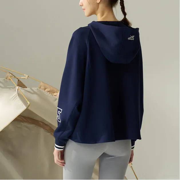 Reebok Sweatshirt Women's Navy Blue-4