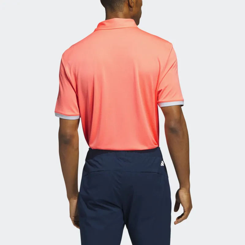 Adidas Polo Shirt Men's Fusion Coral Pink-1