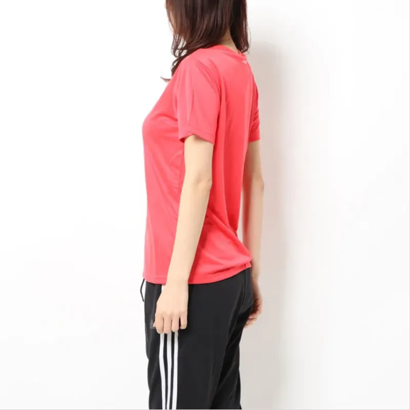 Adidas T-Shirt Women's Pink/Core Pink-2