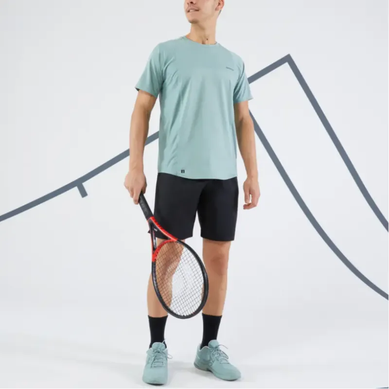 DECATHLON ARTENGO T-Shirt Men's Green Jade Color-3