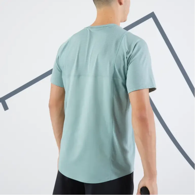 DECATHLON ARTENGO T-Shirt Men's Green Jade Color-1