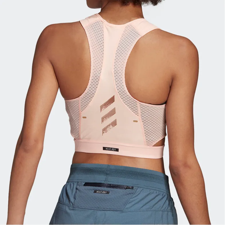 Adidas HEAT.RDY TANK Sports Underwear Women's Pink-3