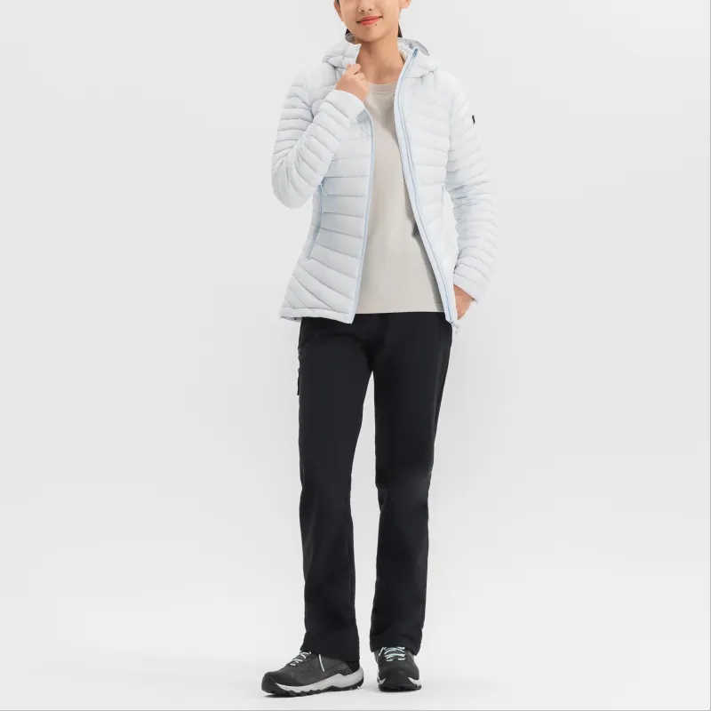 DECATHLON FORCLAZ TREK100 Jackets Coats Women's Light Jade Stone Color-4