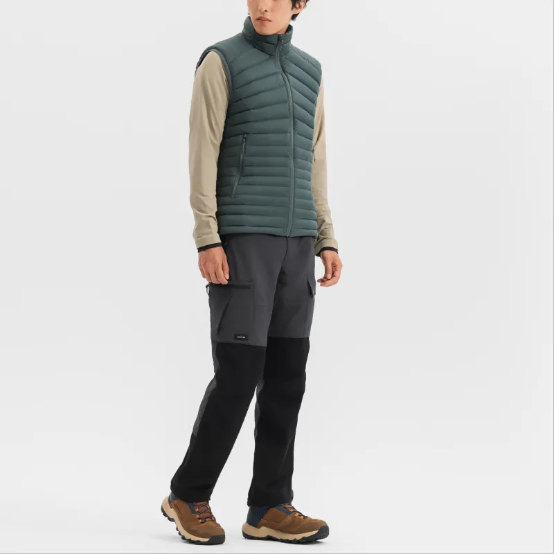 DECATHLON MT100 FORCLAZ RDS Vest Men's Dark Gray Green-4