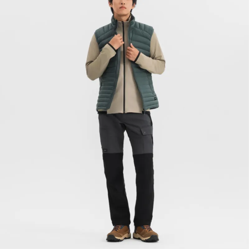 DECATHLON MT100 FORCLAZ RDS Vest Men's Dark Gray Green-2