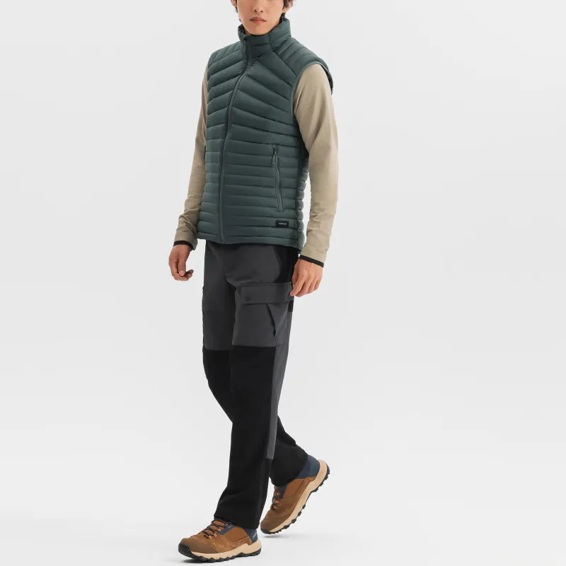 DECATHLON MT100 FORCLAZ RDS Vest Men's Dark Gray Green-5