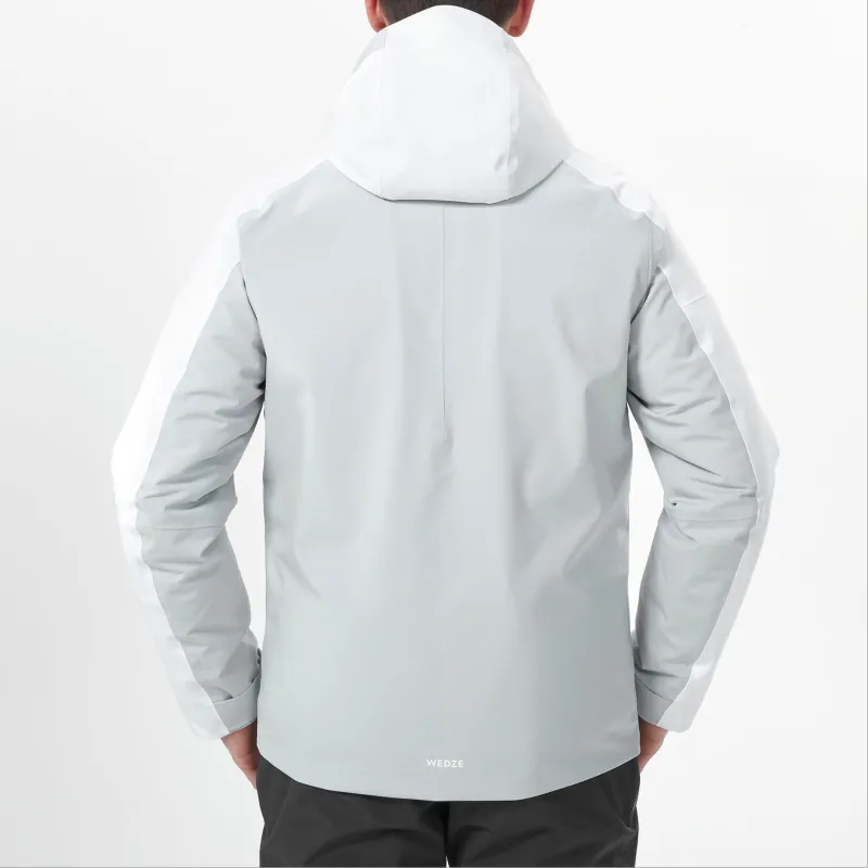 DECATHLON WEDZE 500 Jackets Coats Men's Silver Gray-4