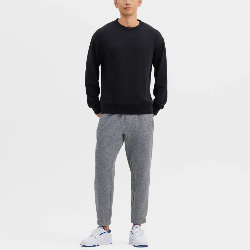 DECATHLON DOMYOS Sweatshirt Men's Smoky Black-3