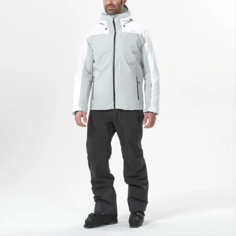 DECATHLON WEDZE 500 Jackets Coats Men's Silver Gray-2