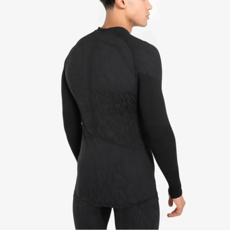 DECATHLON Undershirts Unisex Smoked Black/Graphite Gray-1