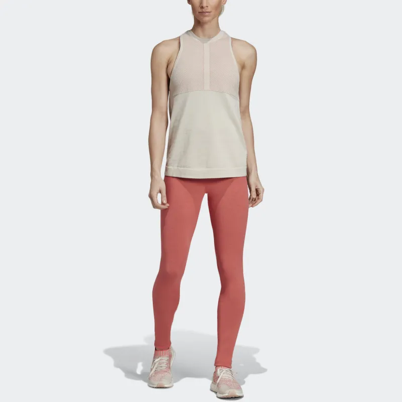 Adidas Z.N.E. Tank Tops Women's Original White/Rhombus Pink-2