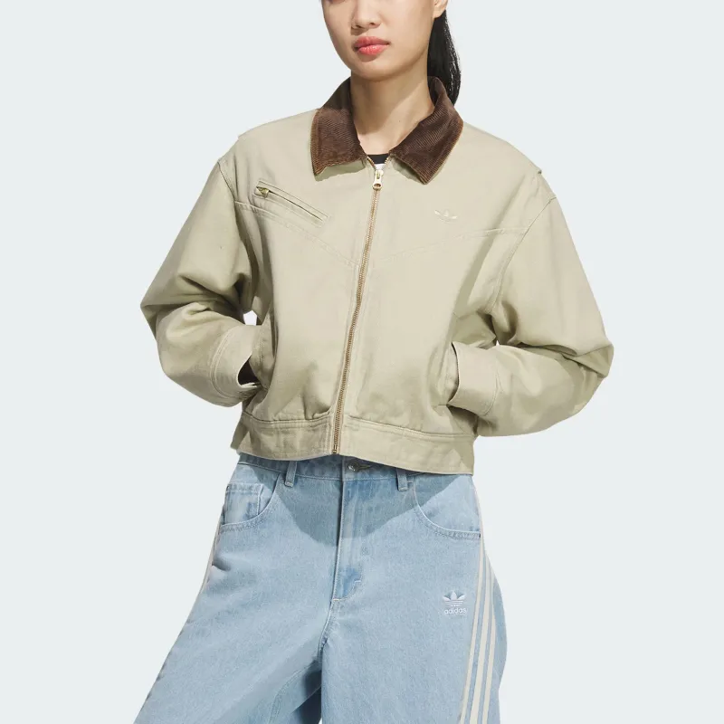 Adidas Originals WASH PAD JKT W Puffer Jacket Women's Gold-1