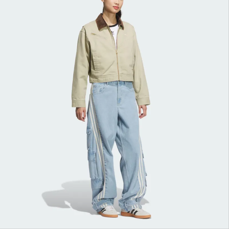 Adidas Originals WASH PAD JKT W Puffer Jacket Women's Gold-3