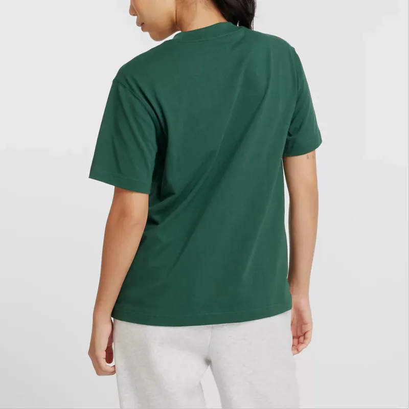 New Balance Drop Shoulder Sleeve T Shirt Women's Night Green-1