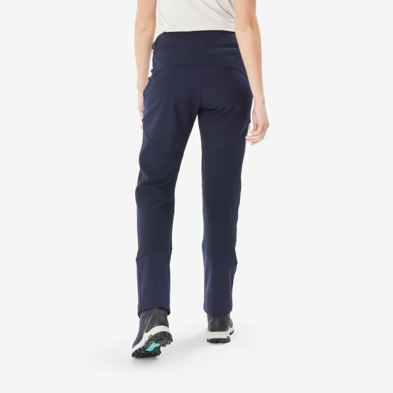 DECATHLON SH500 Casual Pants Women's Blue Black-2