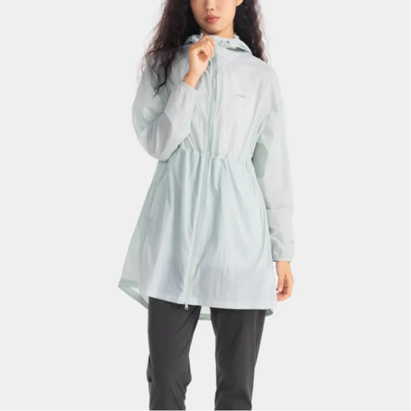 DECATHLON Windproof Jackets & Coats Women's Celadon Green-3