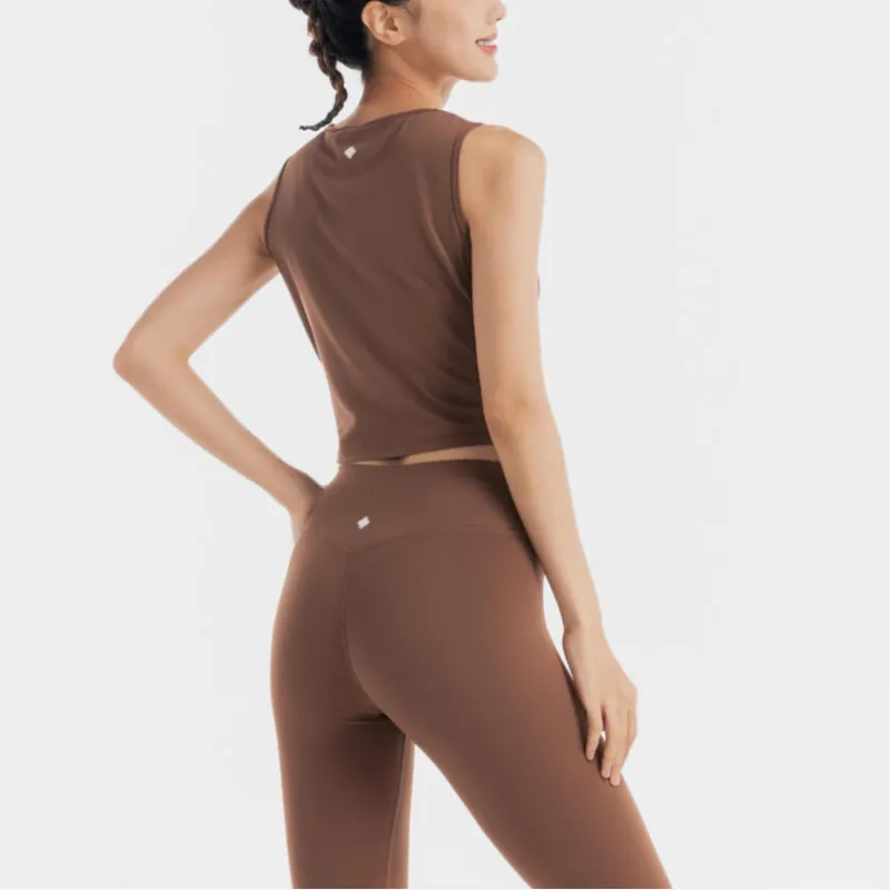 DECATHLON Tank Tops Women's Velvet Brown-3