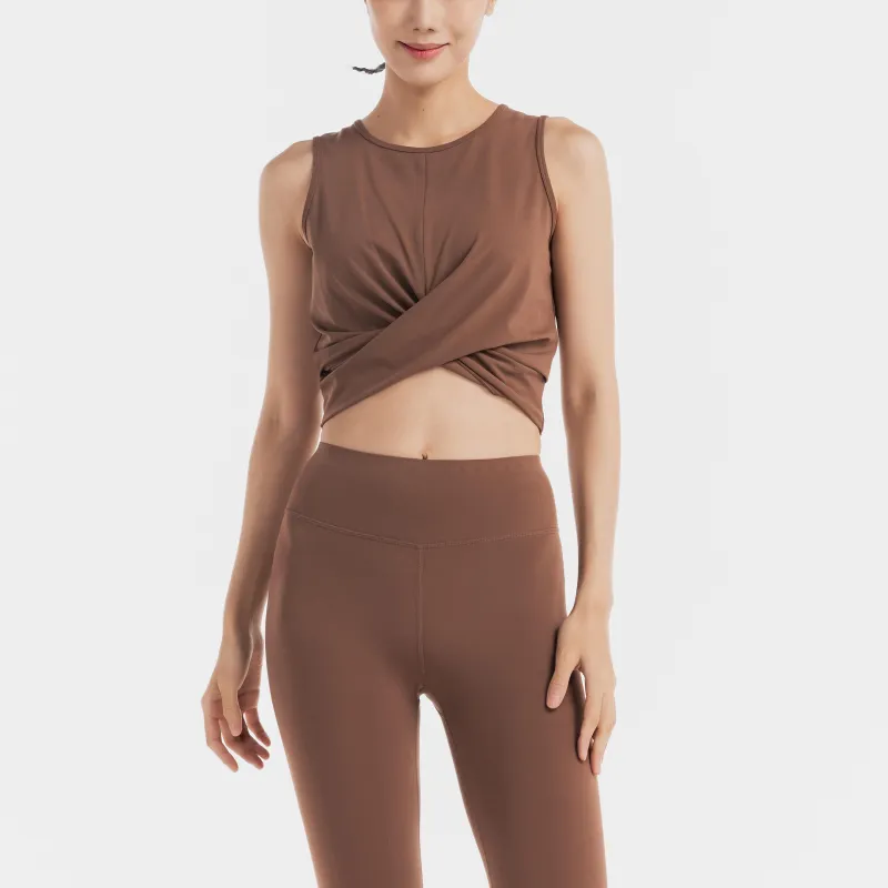 DECATHLON Tank Tops Women's Velvet Brown-2