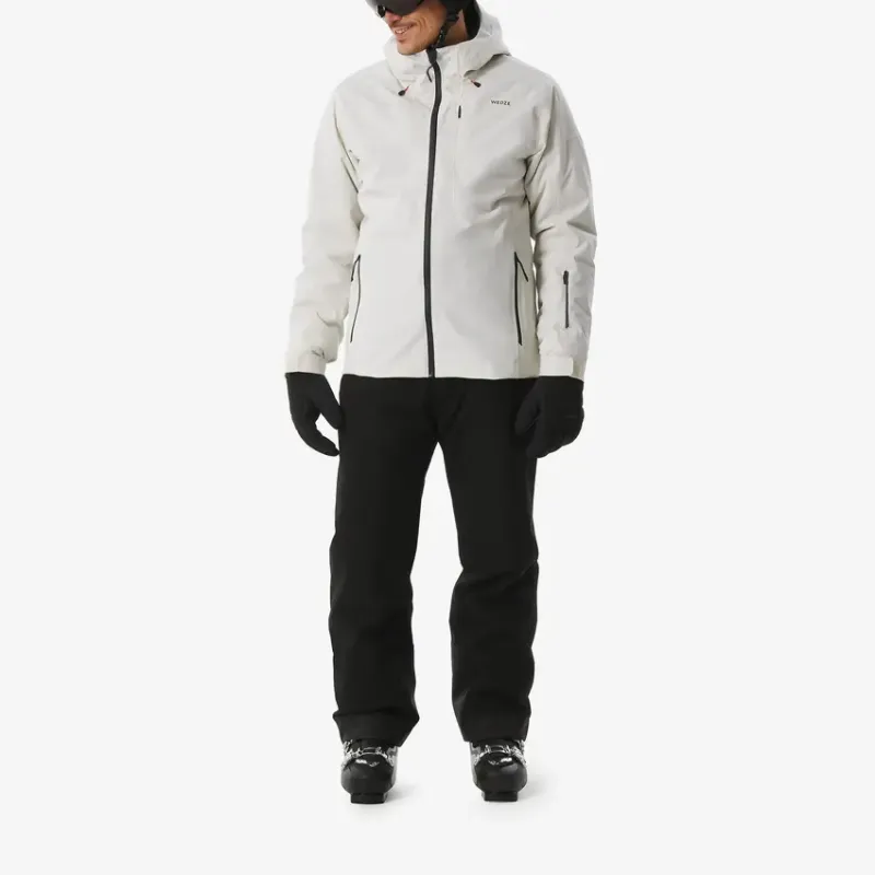 DECATHLON Ski Top Men's Pearl Beige-1