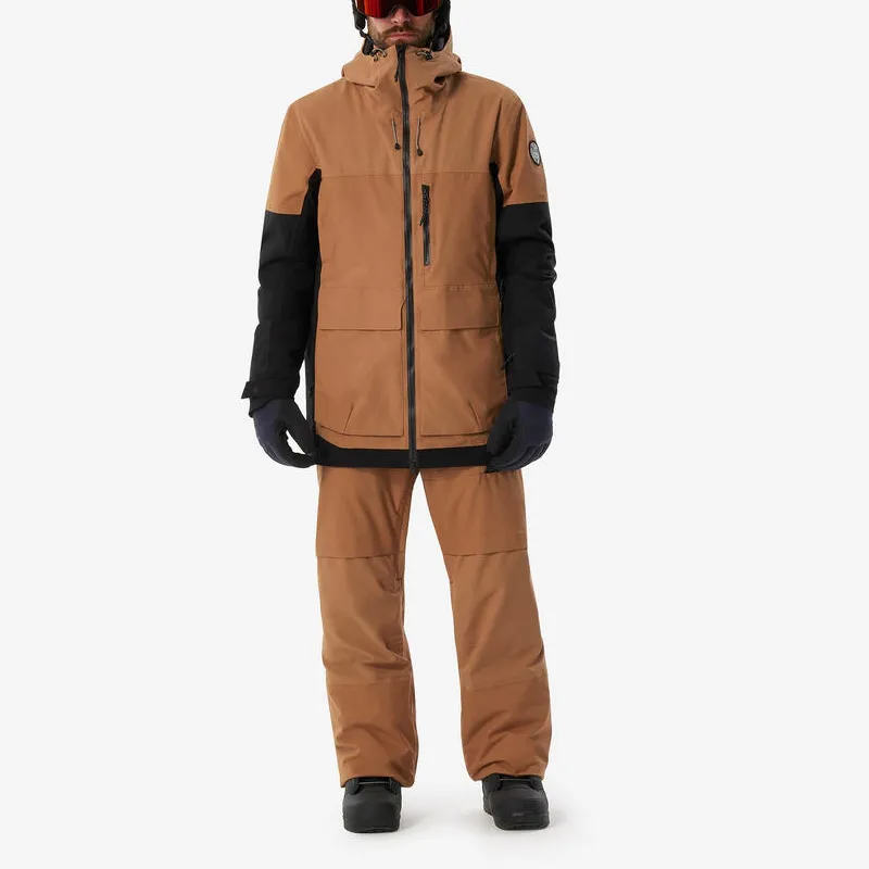 DECATHLON Ski Tops Men Brown-1