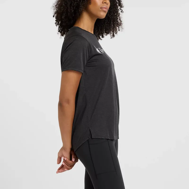 New Balance NYC Marathon AthleticsNYRR Regular T-Shirt Women's Black-2