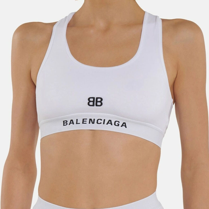 Balenciaga Sports Bra 'White' - POIZON