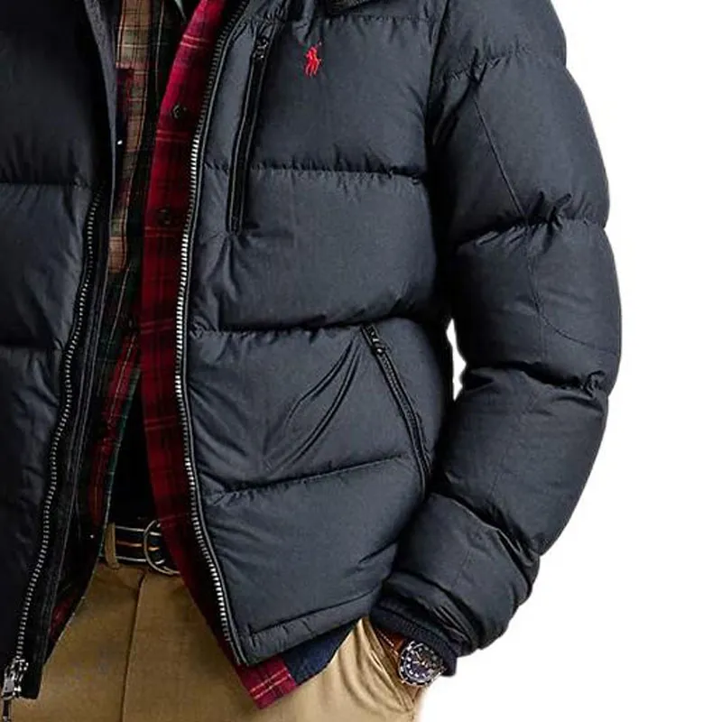 Polo Ralph Lauren Logo Detailed Zip Up Jacket-4