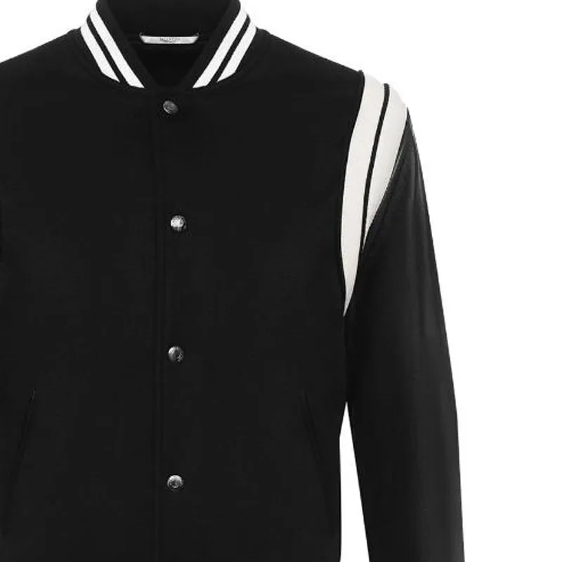 Valentino Jackets Coats Men's Black-5